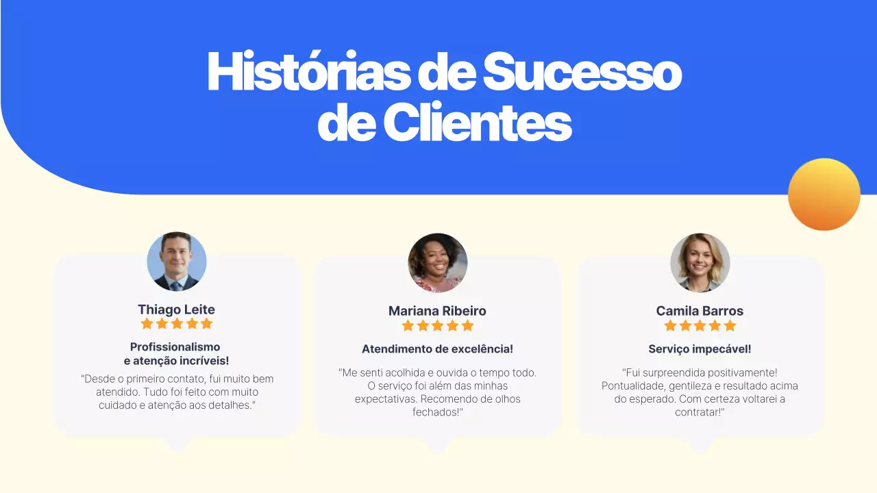 Apresentação de Introdução ao Blue Modern Business