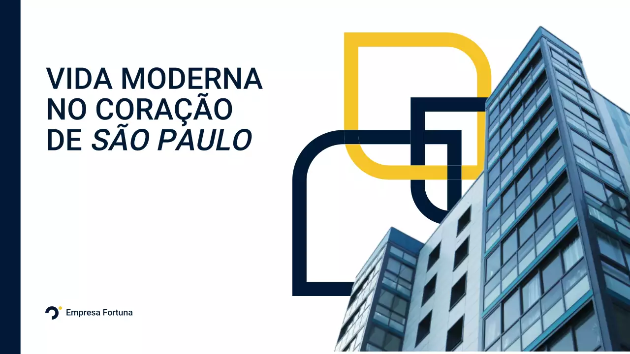 Apresentação de Promoção Imobiliária Blue Modern