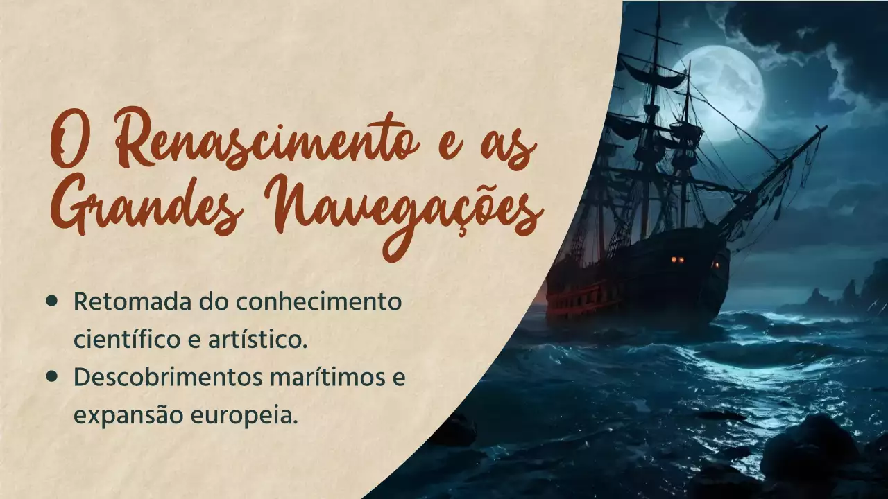 Apresentação de anúncio da história do vintage bege
