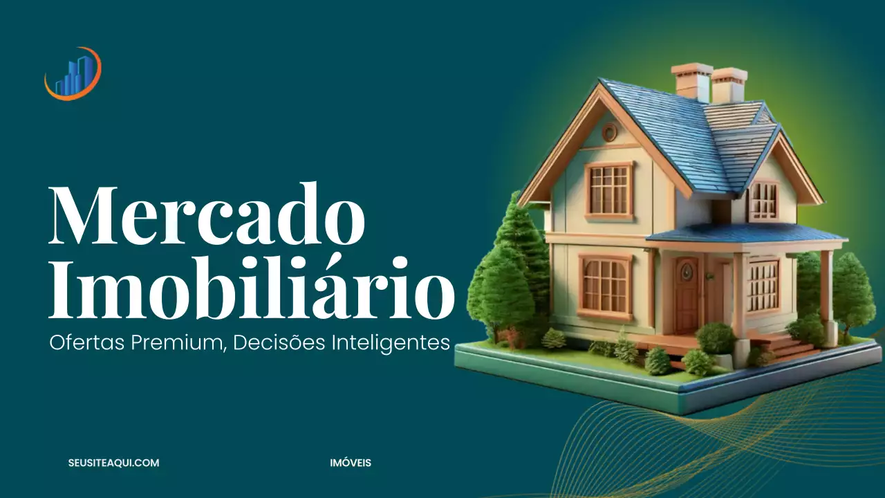 Apresentação de anúncio imobiliário Teal Modern