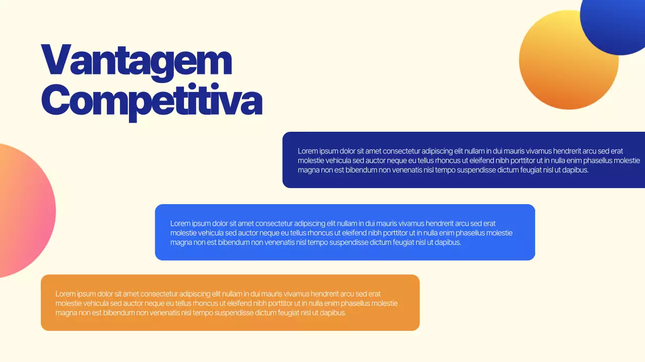 Apresentação de Introdução ao Blue Modern Business