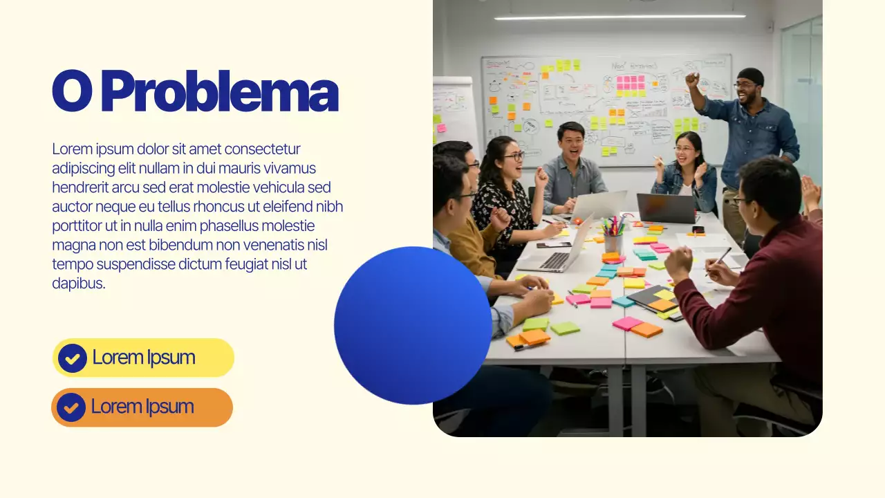 Apresentação de Introdução ao Blue Modern Business