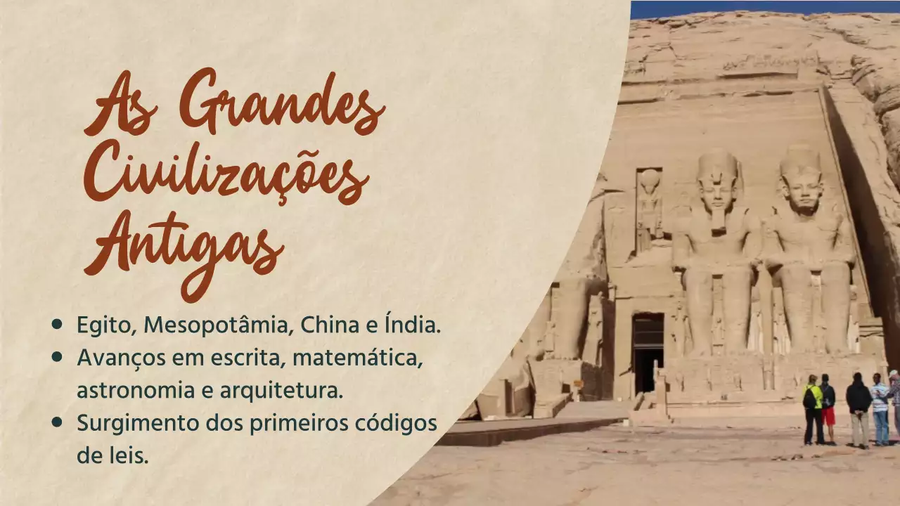 Apresentação de anúncio da história do vintage bege