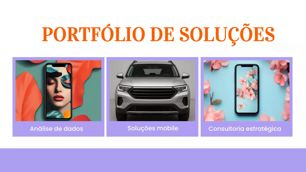 Apresentação de Anúncio de Inovação Moderna e Colorida