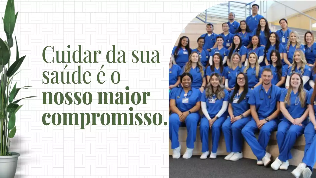 Apresentação de Serviços de Saúde Modernos Brancos