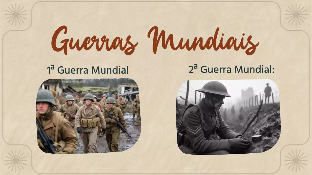 Apresentação de anúncio da história do vintage bege