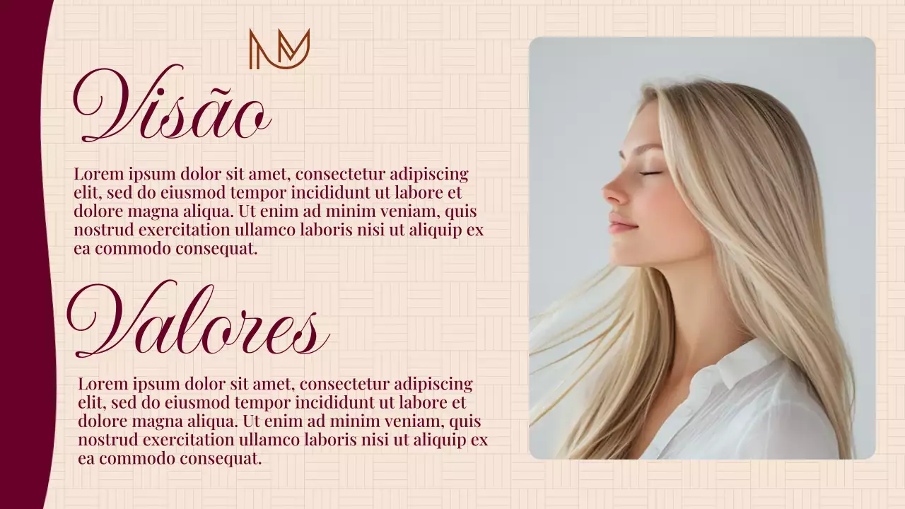 Apresentação de anúncio de saúde elegante bege