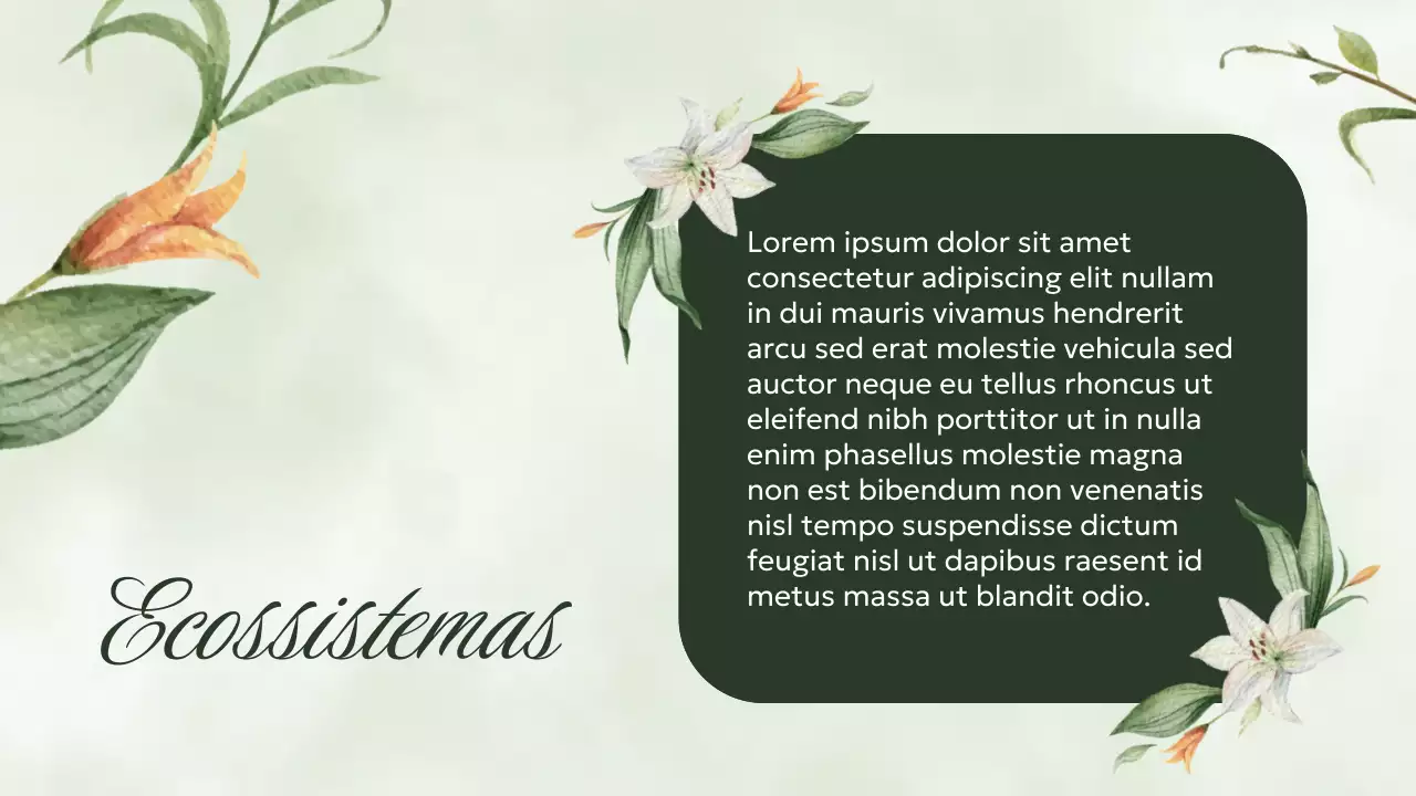 Apresentação de Biologia Botânica Verde