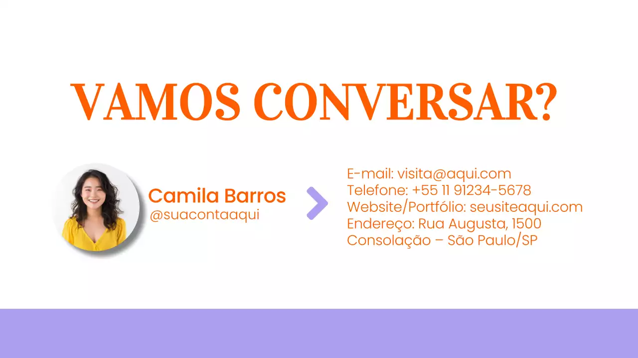 Apresentação de Anúncio de Inovação Moderna e Colorida