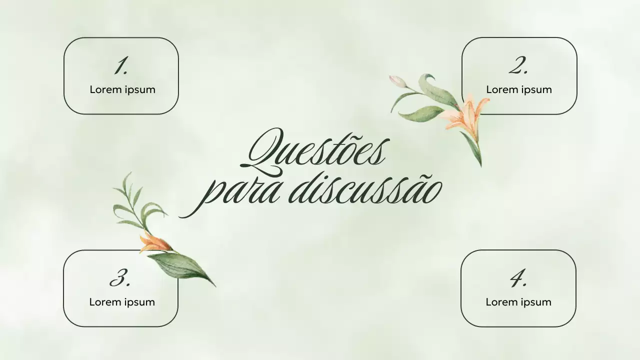 Apresentação de Biologia Botânica Verde