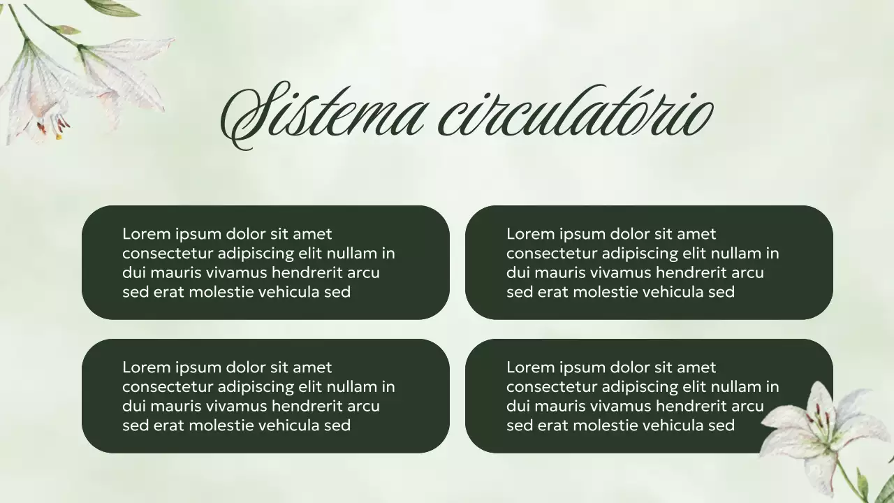 Apresentação de Biologia Botânica Verde