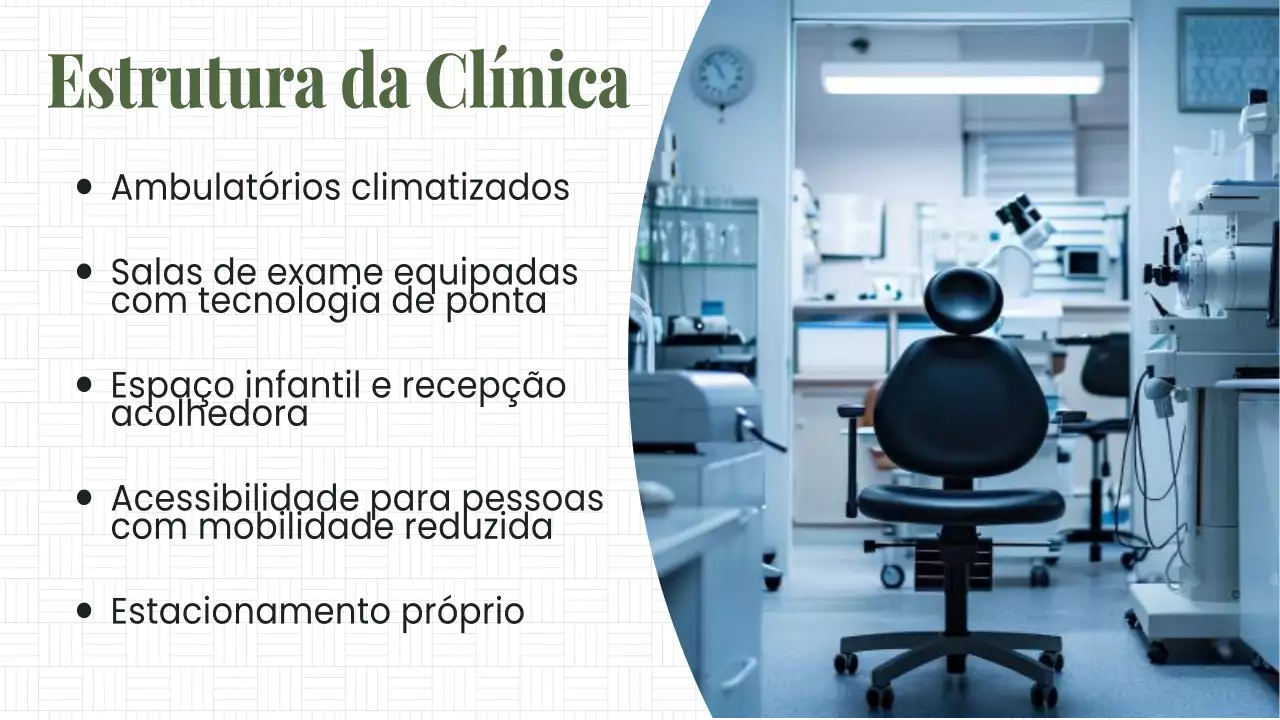 Apresentação de Serviços de Saúde Modernos Brancos