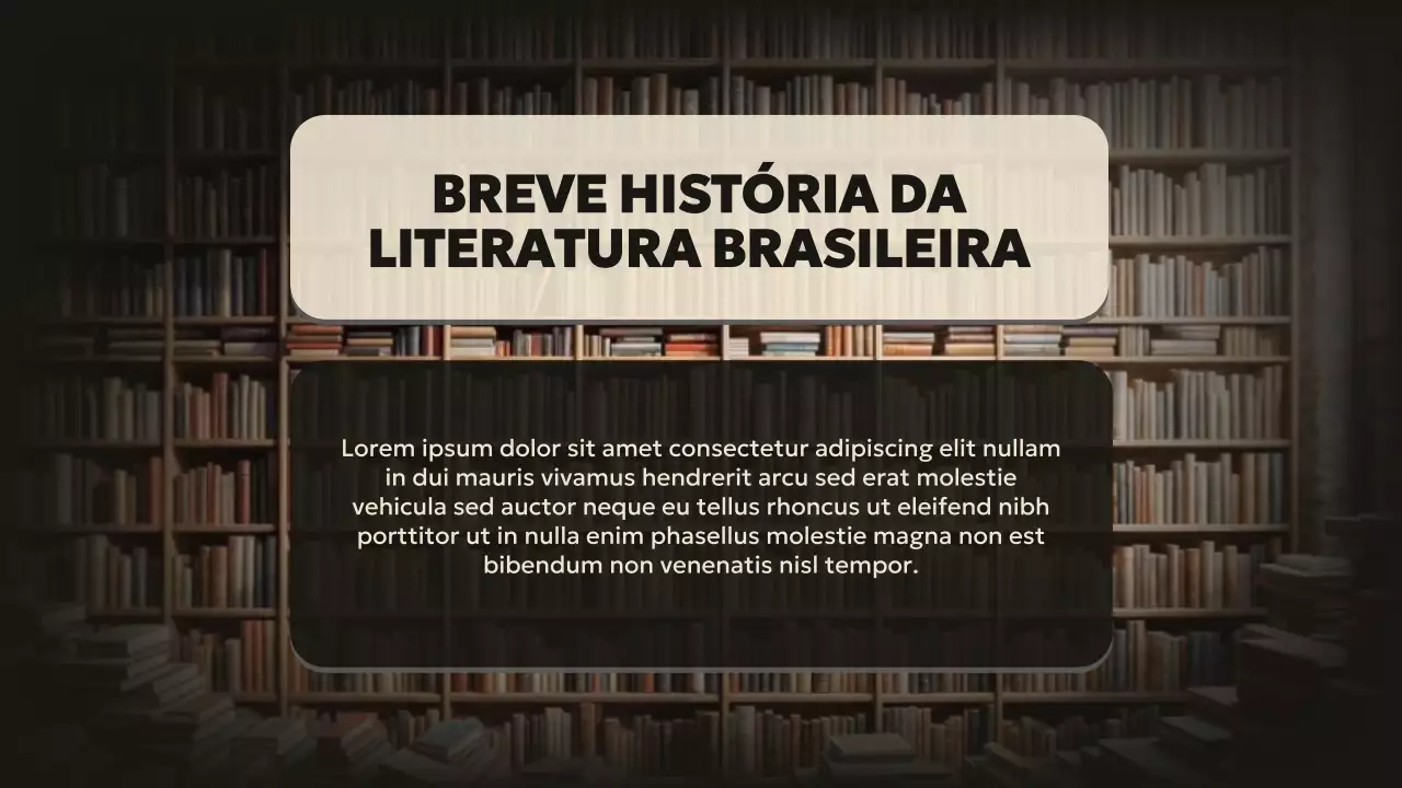 Apresentação do Curso de Literatura Clássica Brown