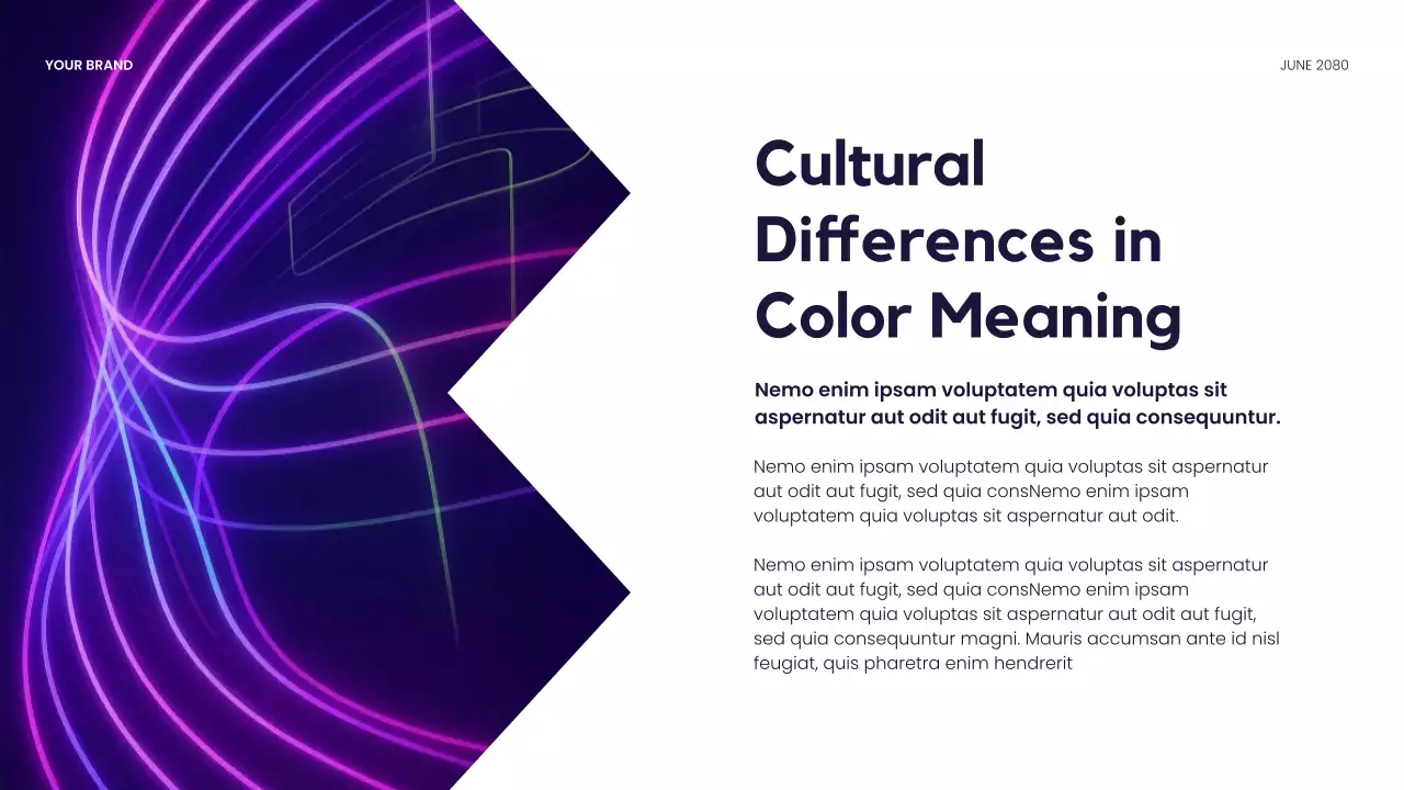 Red Modern Color Influence in Design Lecture Presentation