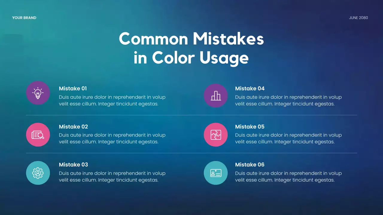 Red Modern Color Influence in Design Lecture Presentation