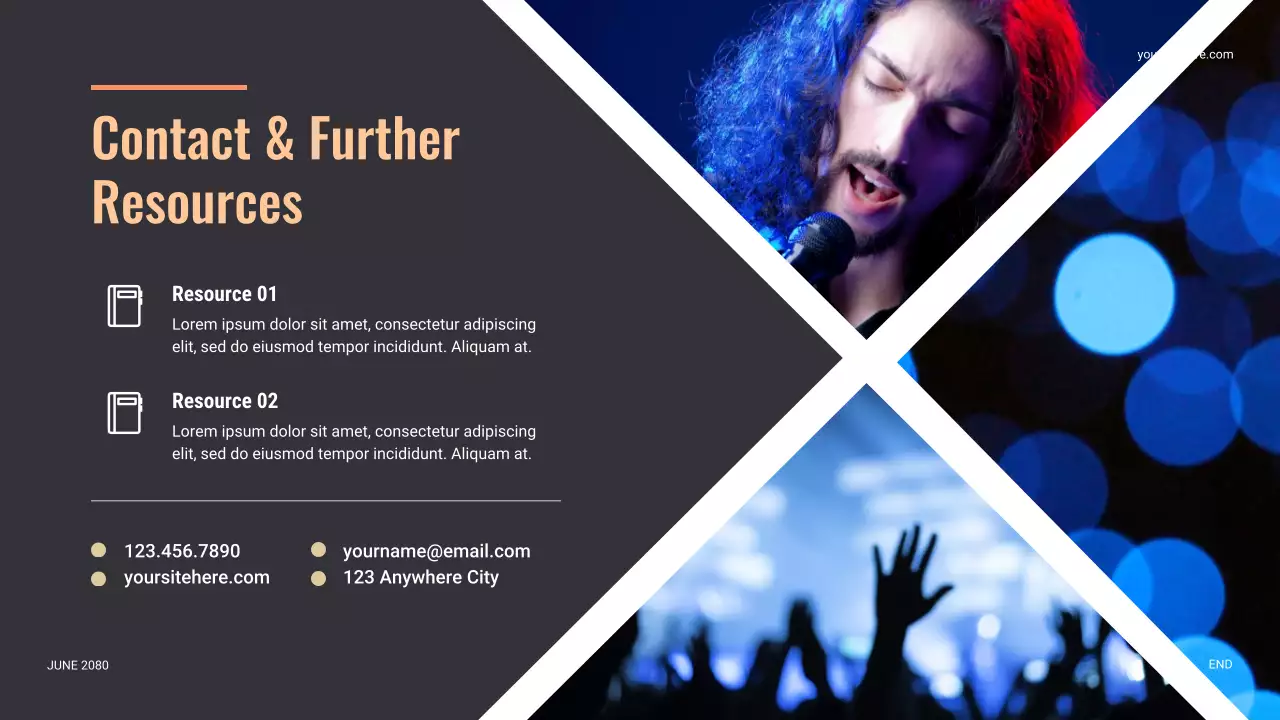 Bài thuyết trình giới thiệu về hệ thống chiếu sáng sân khấu hiện đại màu đen