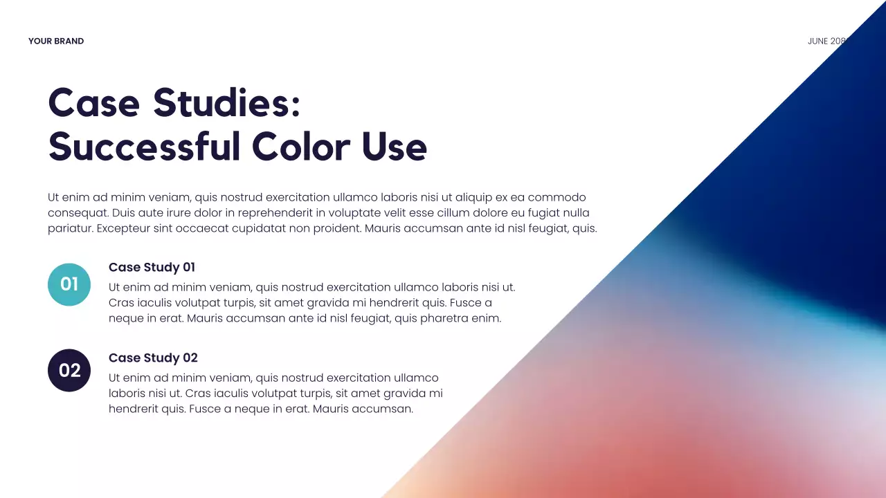 Red Modern Color Influence in Design Lecture Presentation