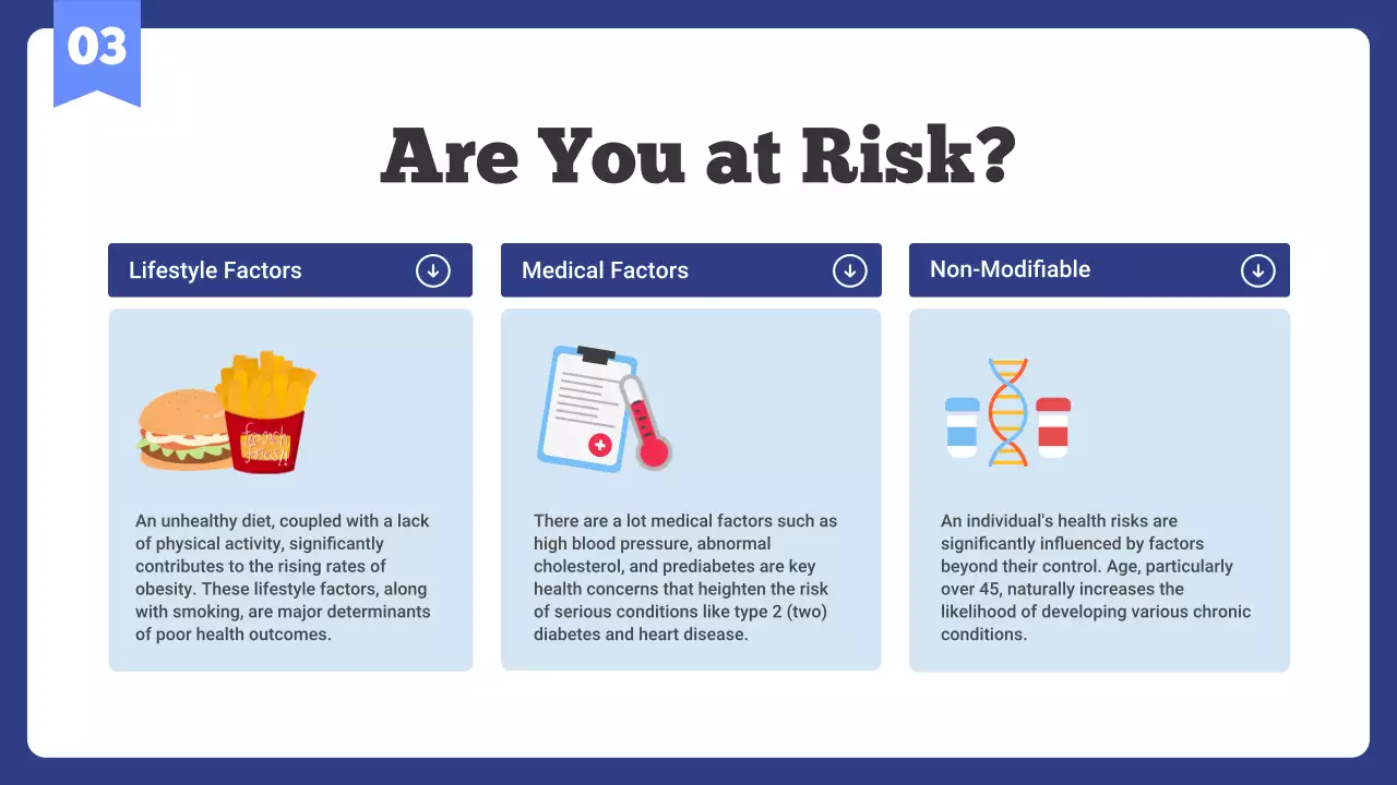 Green Modern Healthcare Diabetes Awareness Presentation