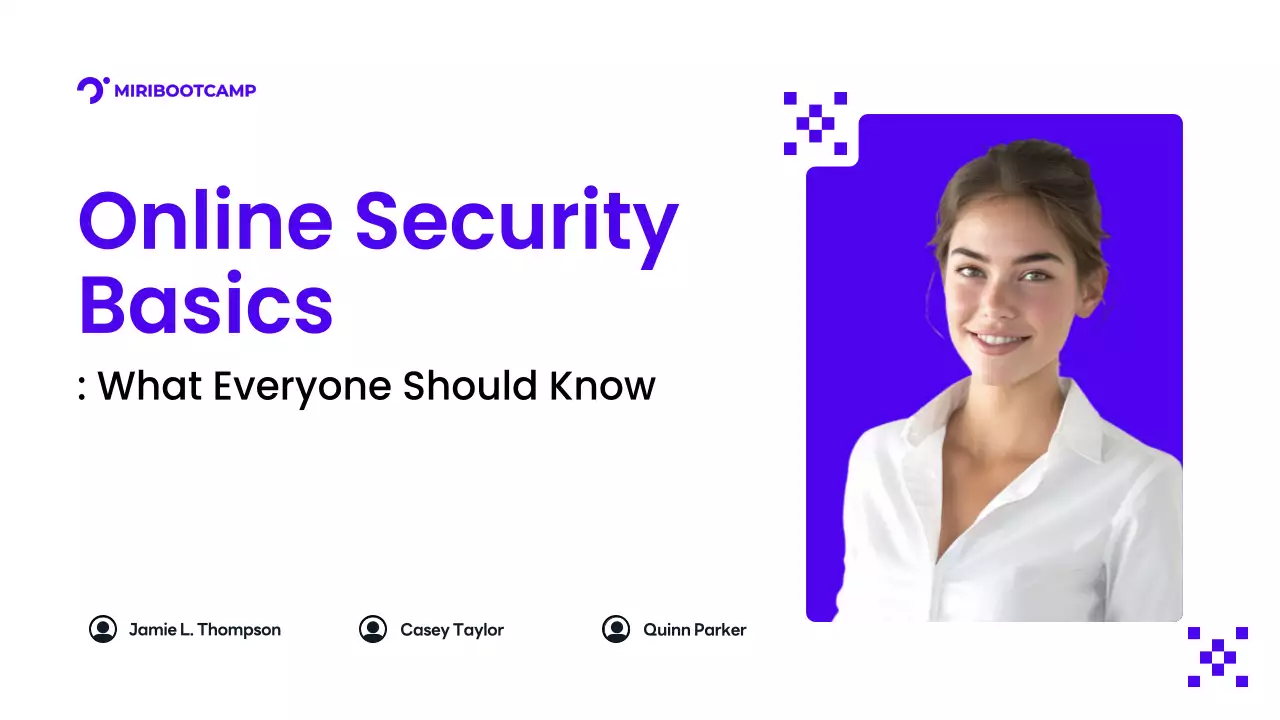 Purple Modern Security Guide Presentation