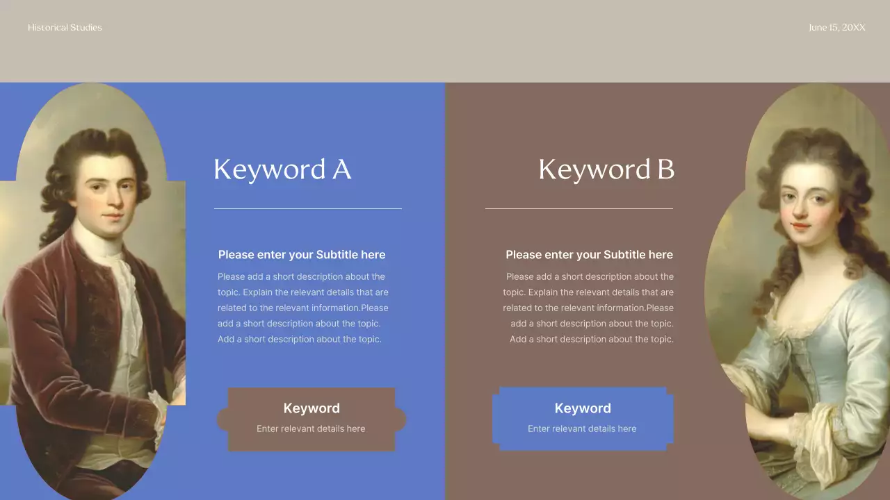 Beige Classic Historical Guide Presentation