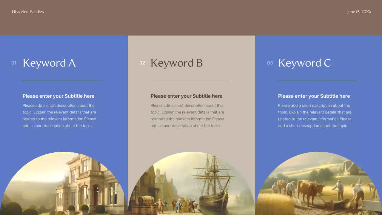 Beige Classic Historical Guide Presentation