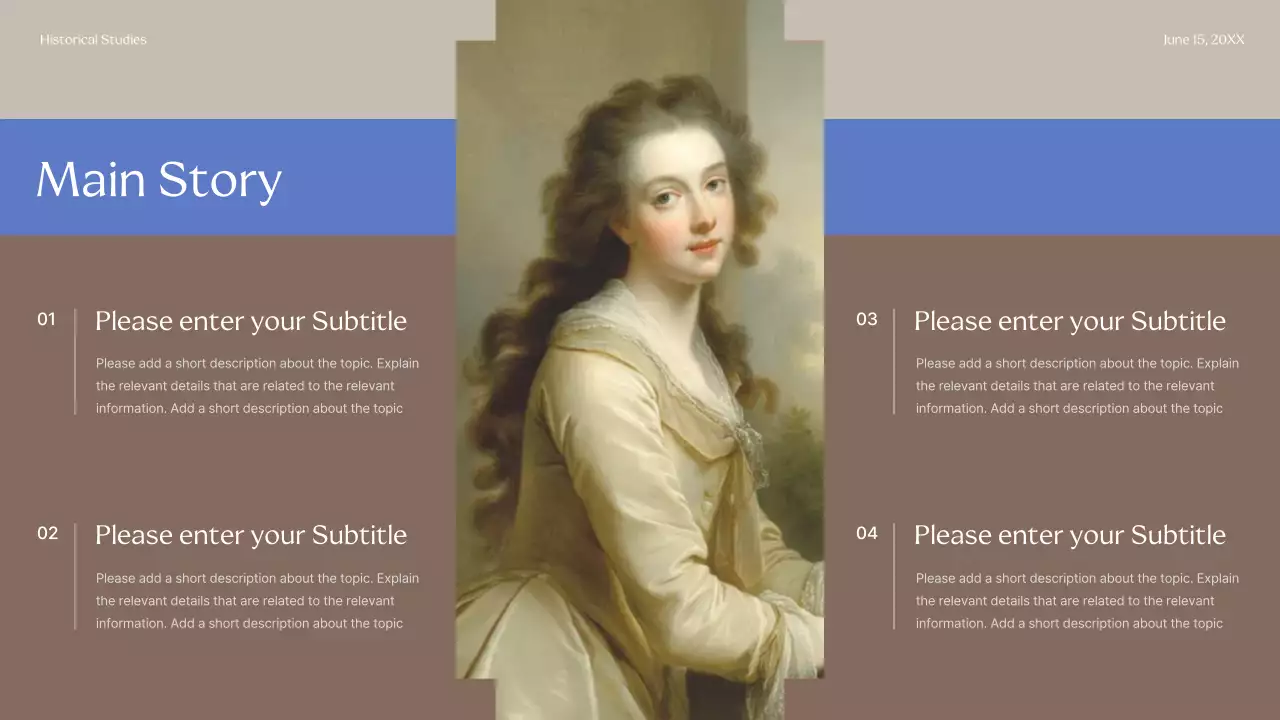 Beige Classic Historical Guide Presentation