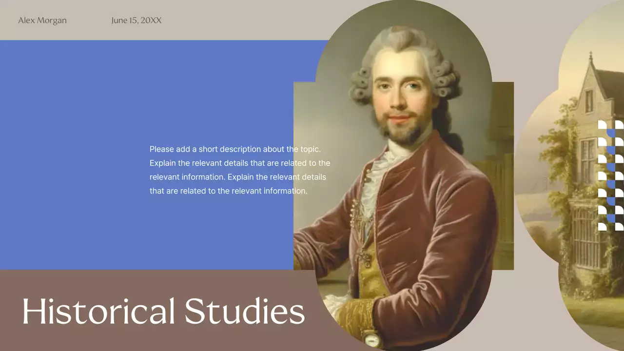 Beige Classic Historical Guide Presentation