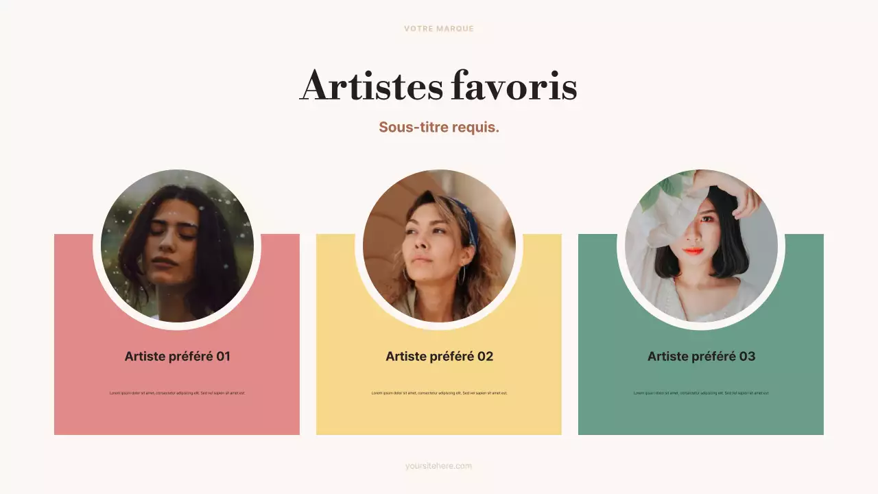 annonce d'art esthétique beige