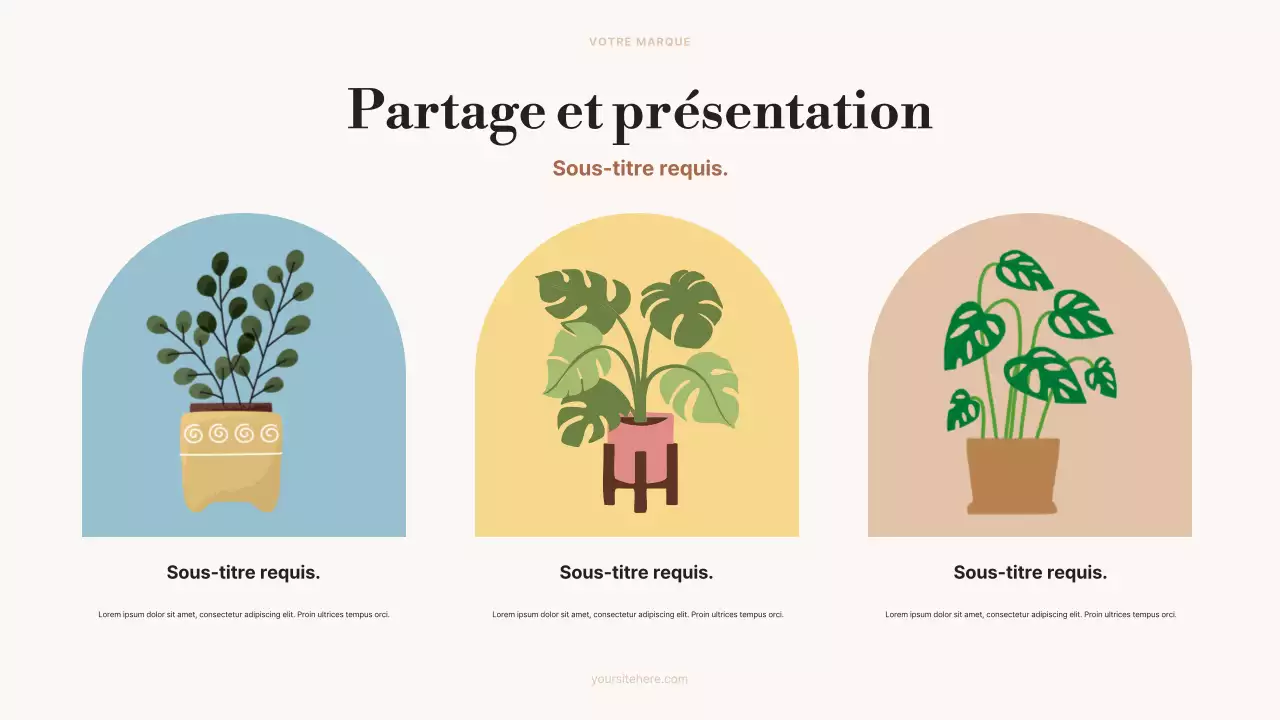 annonce d'art esthétique beige