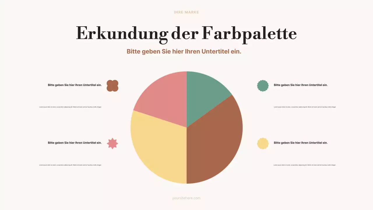 beige ästhetische Kunstankündigung