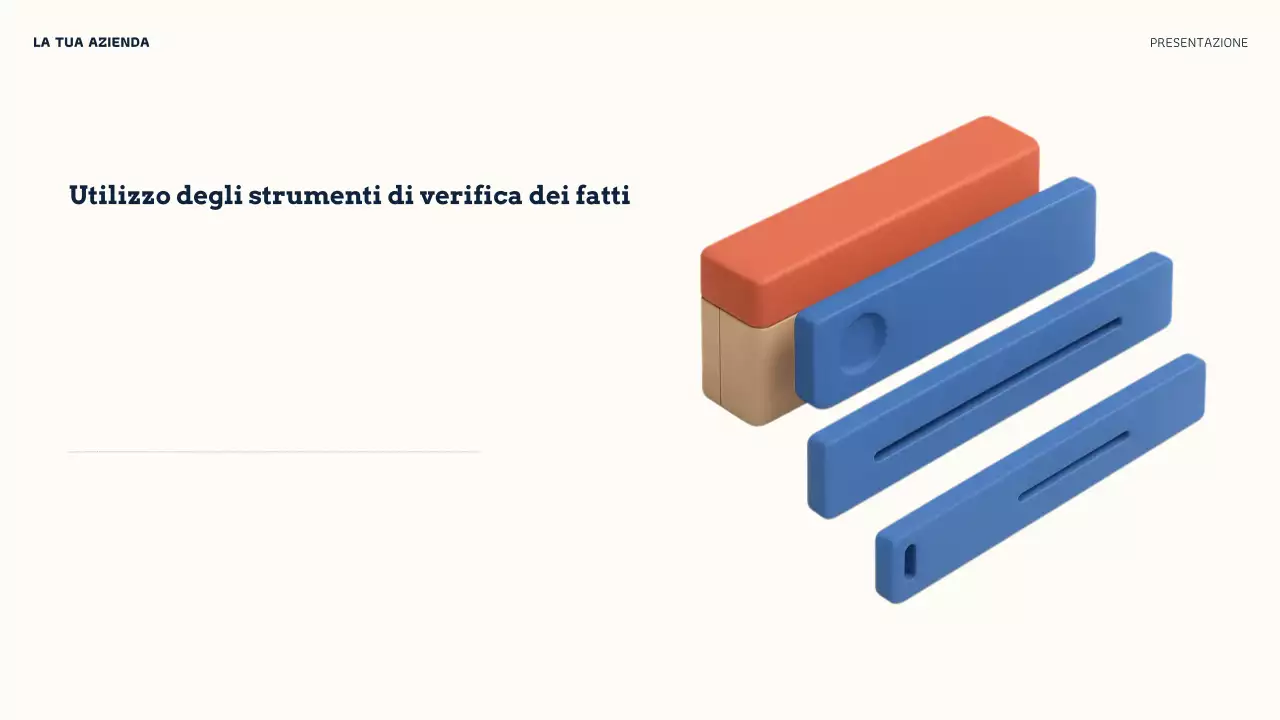 Presentazione sulla credibilità online di Orange Modern