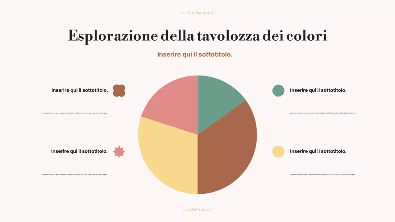 annuncio di arte estetica beige