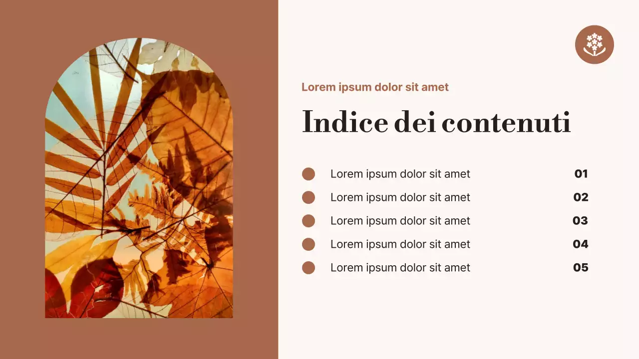 annuncio di arte estetica beige