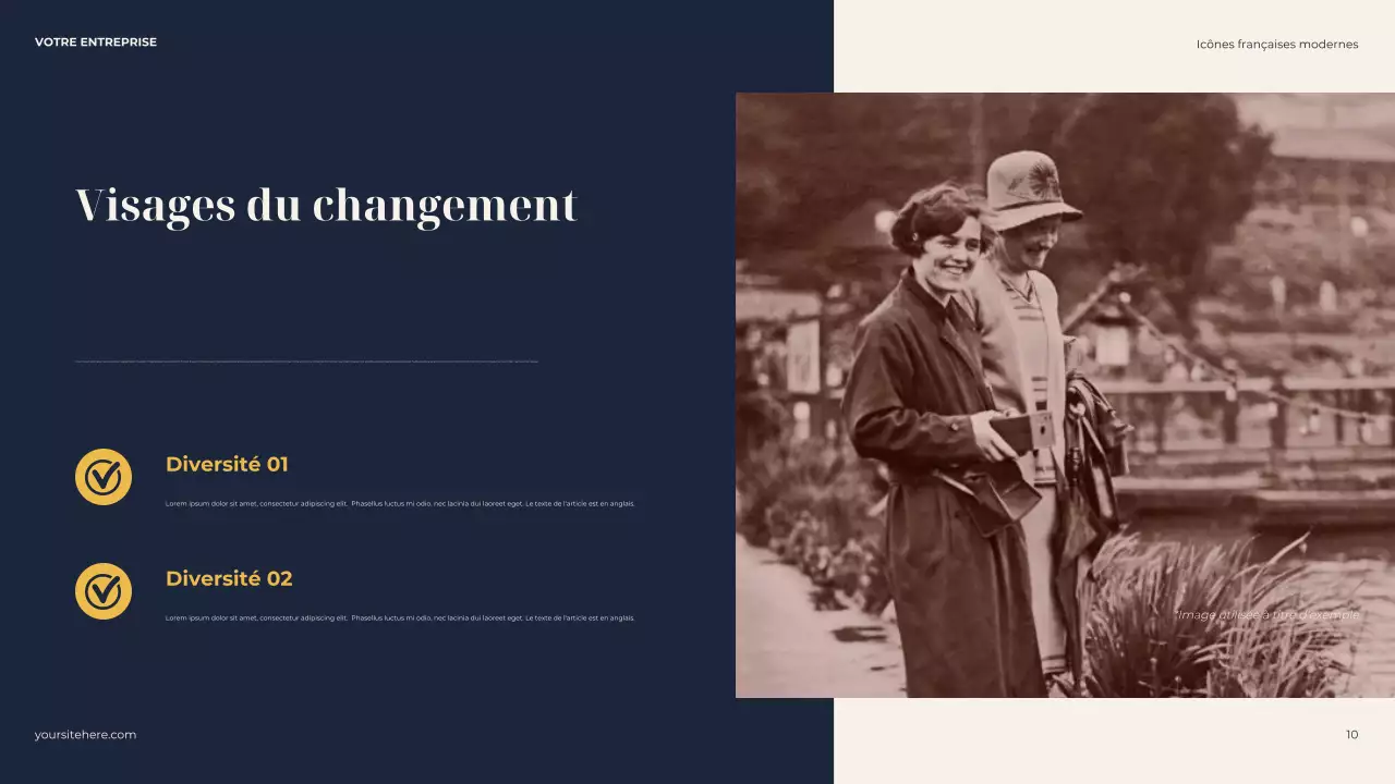 Présentation de la biographie classique de la Marine