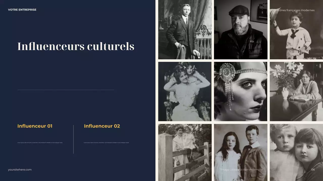 Présentation de la biographie classique de la Marine