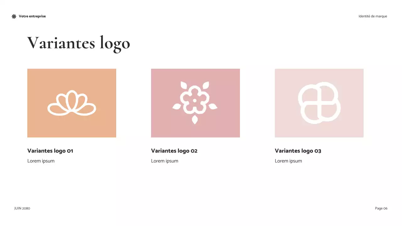 Présentation du guide de marque Coral Modern