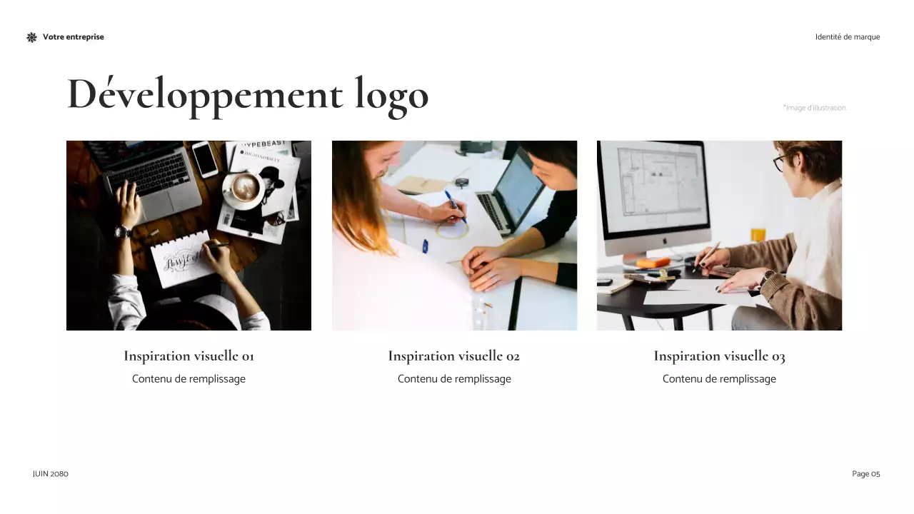 Présentation du guide de marque Coral Modern