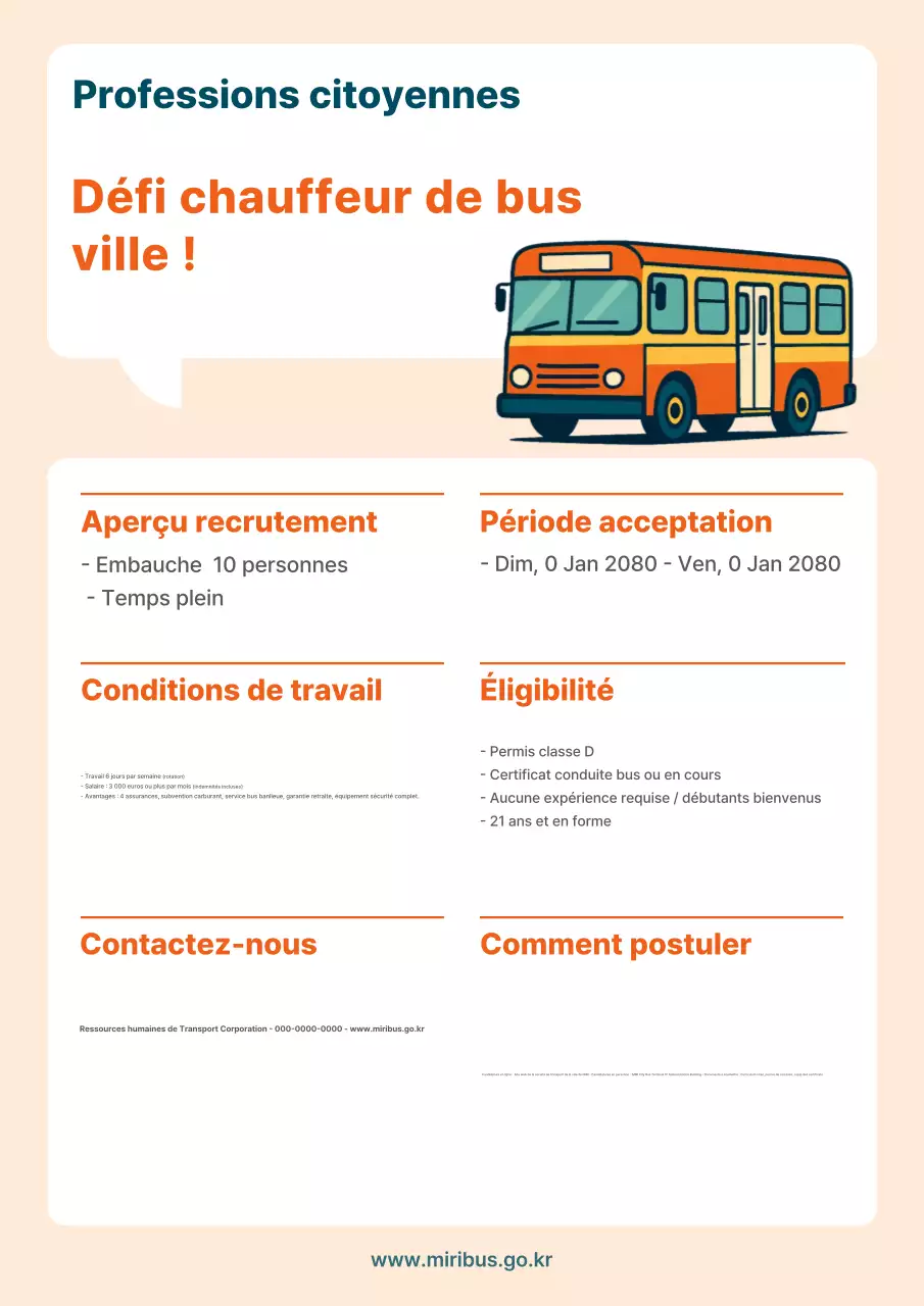 Avis de recrutement de base Orange
