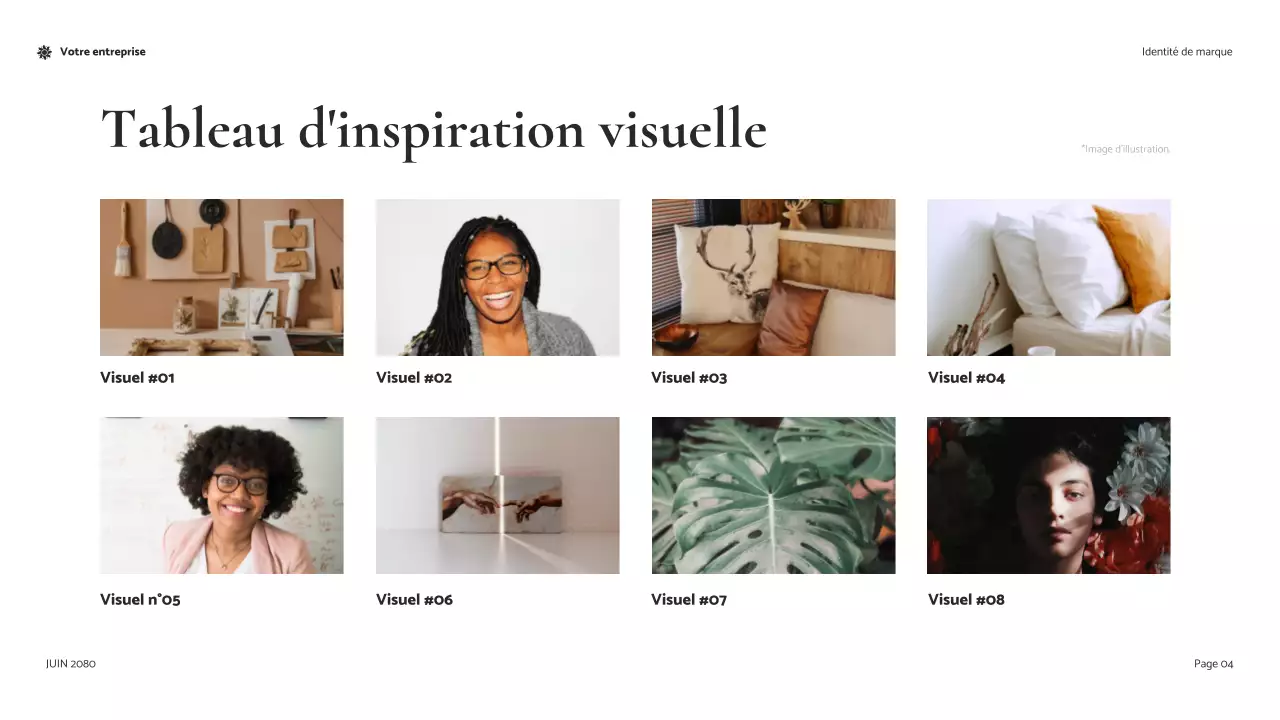 Présentation du guide de marque Coral Modern