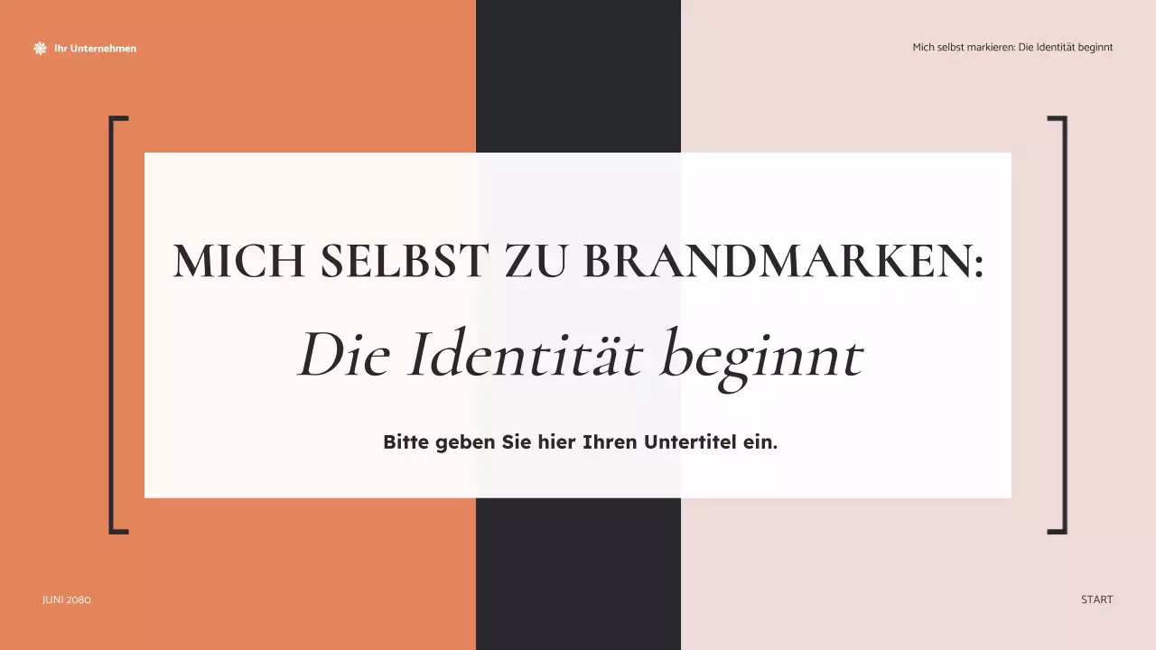 Präsentation des Coral Modern Branding Guide