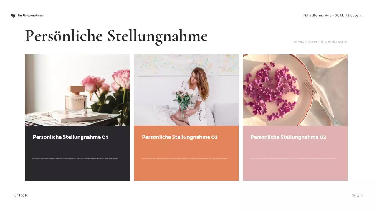 Präsentation des Coral Modern Branding Guide