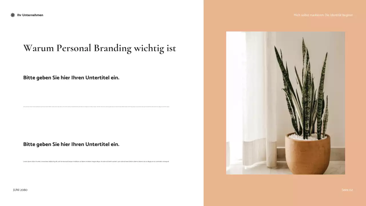 Präsentation des Coral Modern Branding Guide