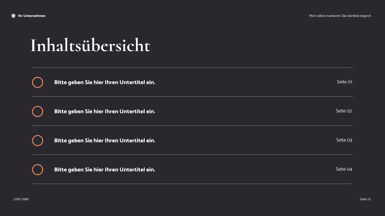 Präsentation des Coral Modern Branding Guide