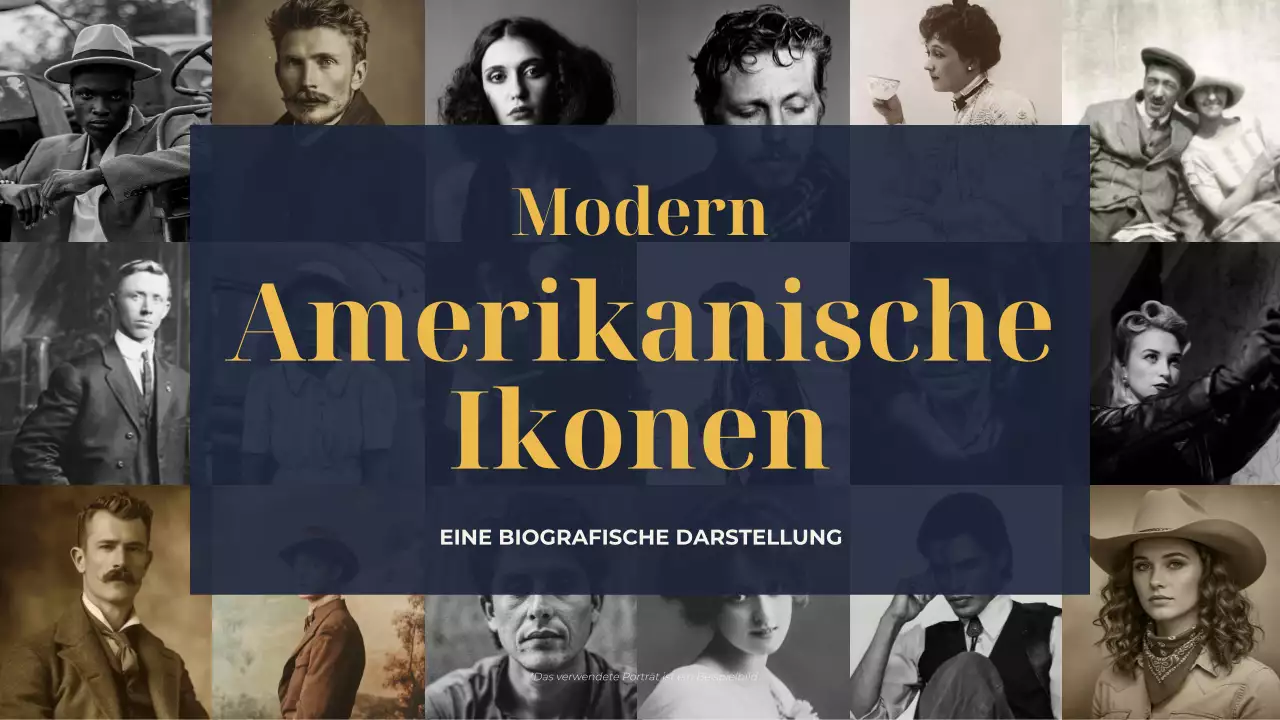 Navy Classic Biografie Präsentation