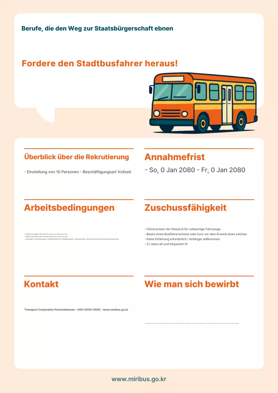 Orange Basic Stellenausschreibung