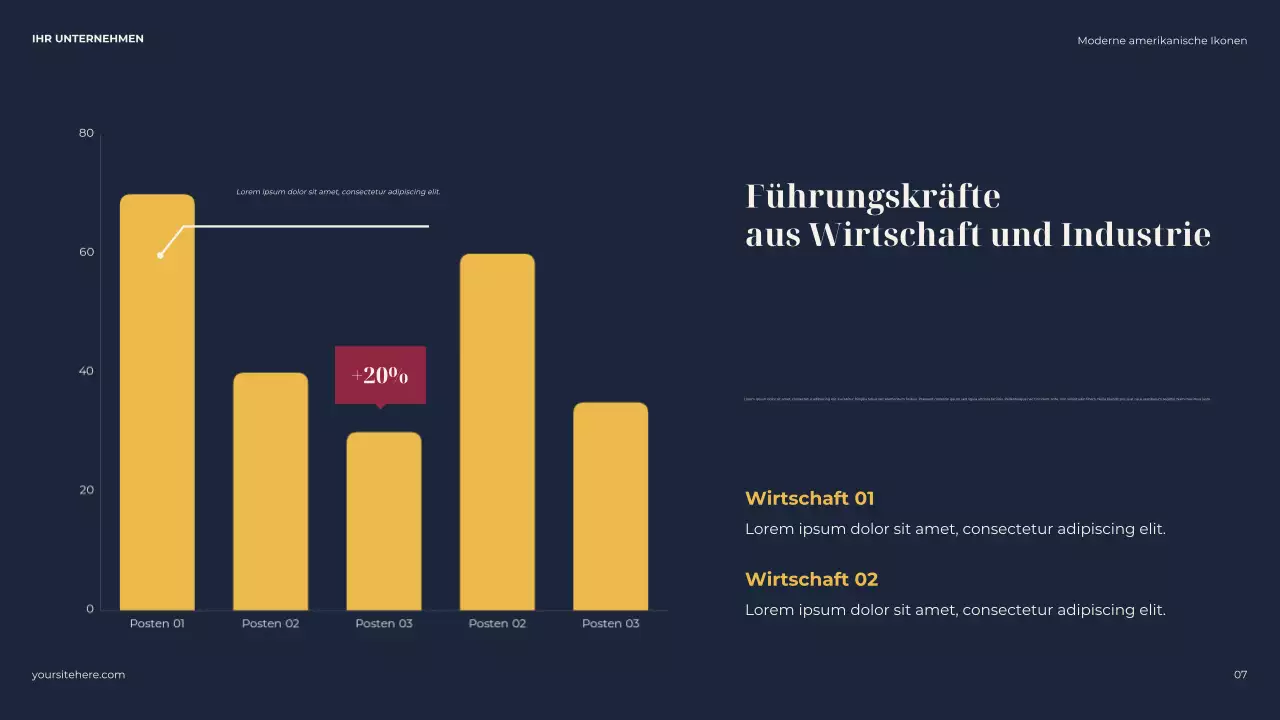 Navy Classic Biografie Präsentation