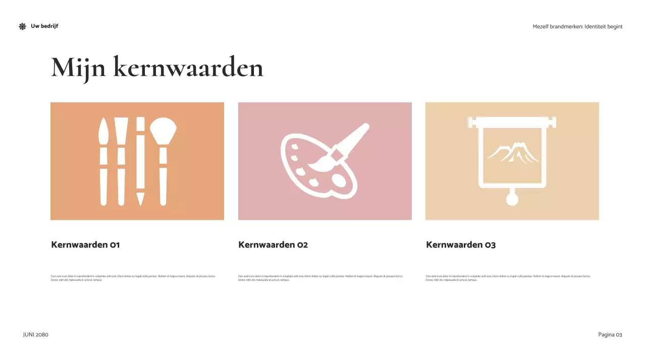 Presentatie van de Coral Modern Branding Guide