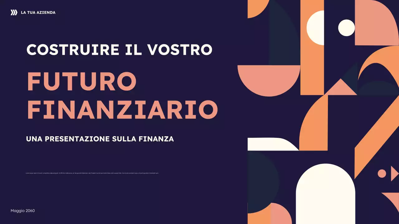 Presentazione di Navy Geometric Finance