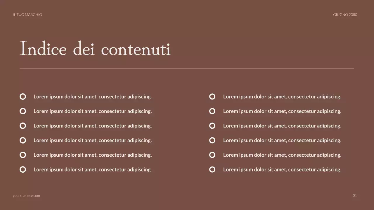 Presentazione della pubblicità di moda rustica beige