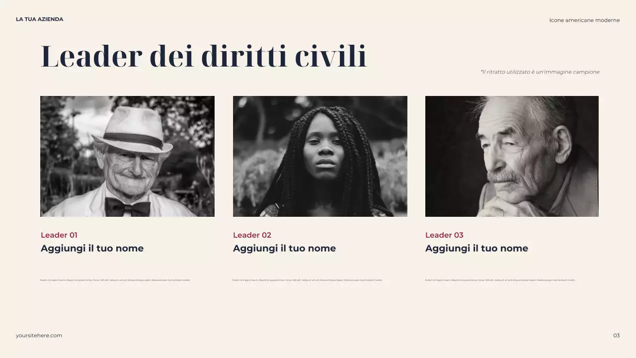 Presentazione della biografia classica della Marina